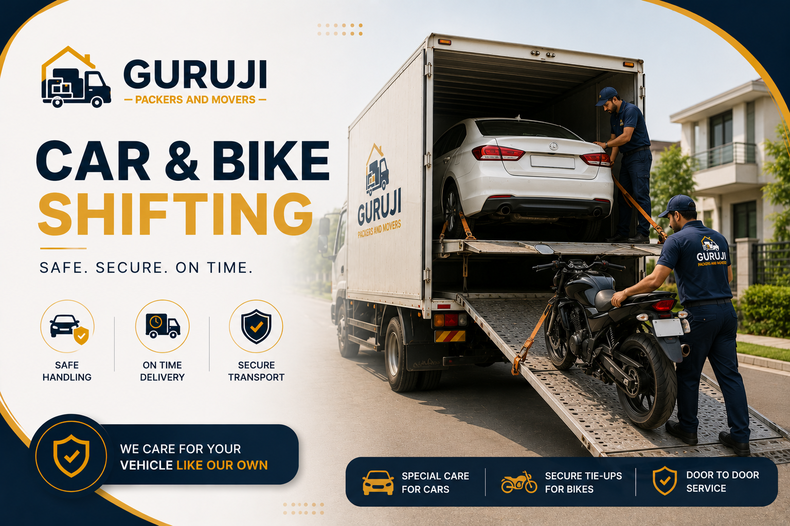 Car Bike Shifting